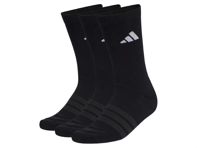  Essential Crew Socks - Calzini unisex Adidas. Disponibile in diverse taglie: 40, 41, 42, 43, 44, 45, 37, 38, 39 e colori nero. 