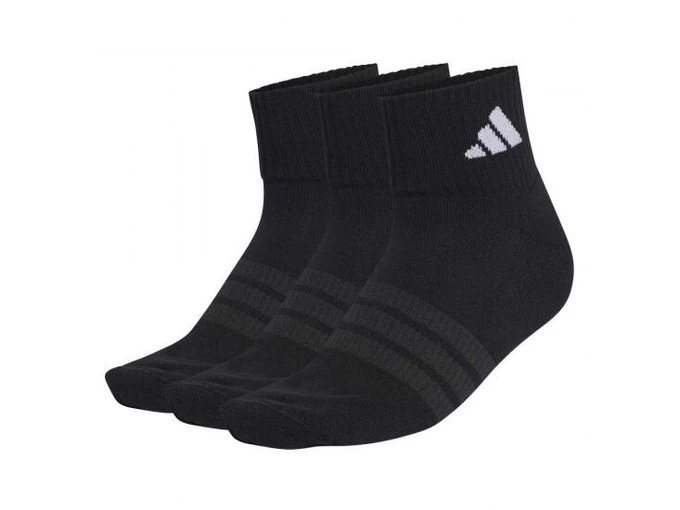  Calzini Sportivi Cushioned Nero - Calzini unisex Adidas. Disponibile in diverse taglie: 40, 41, 42, 43, 44, 45, 37, 38, 39 e co