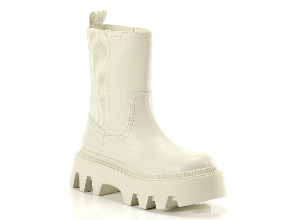 Buffalo Flora Chelsea Hi Cream woman 1220024