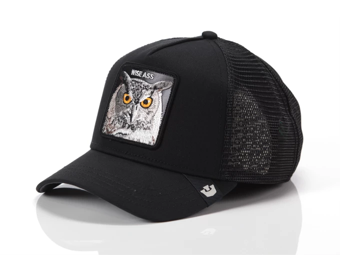  WISE ASS TRUCKER - Cappelli unisex Goorin. Disponibile in diverse taglie: t-u e colori nero. YOUSPORTY.