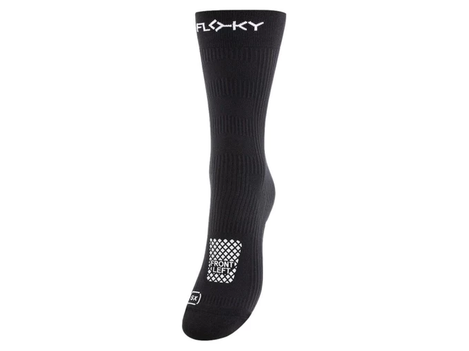 Floky Socks Run Up Medium Black unisex FL RM25 001