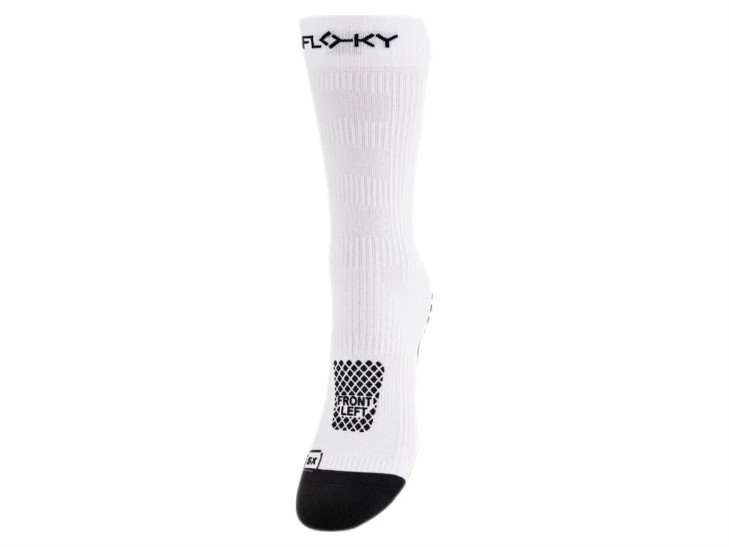 Floky Socks Run Up Medium White unisex FL RM25 005