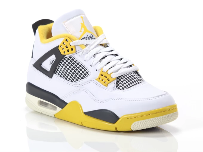 Jordan AIR JORDAN 4 RETRO VIVID SULFUR mujer AQ9129 101 