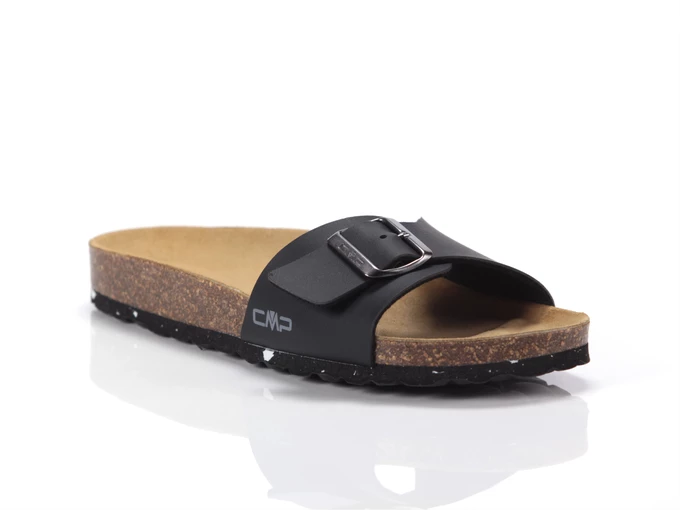  ECO ELYS WMN SLIPPERS - Ciabatte donna CMP. Disponibile in diverse taglie: 40, 41, 37, 38, 39 e colori nero. YOUSPORTY.