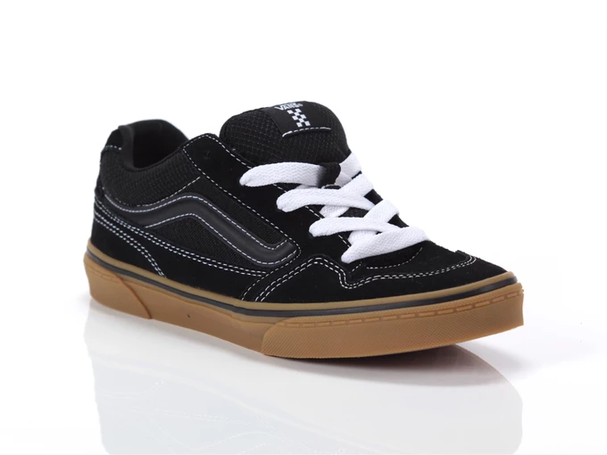 Vans Caldrone Suede Mesh Black Gum mujer/chicos VN0005W6B9M 