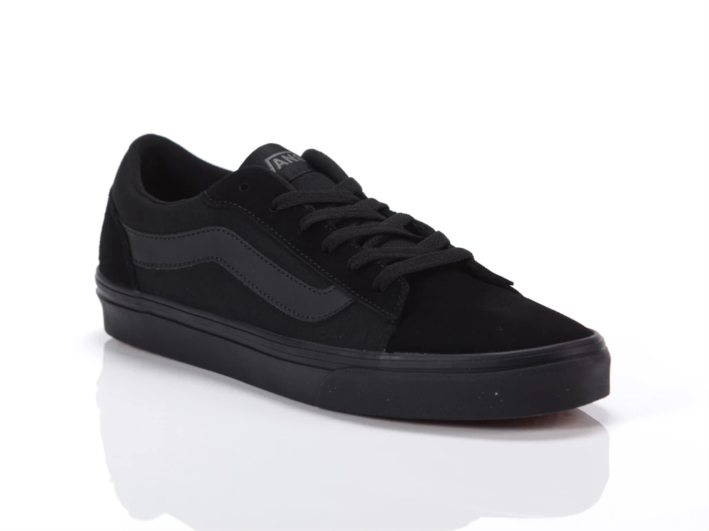 Vans Vero LS SUEDE/CANVAS BLACK/BLACK chico VN000Y7FBKA 
