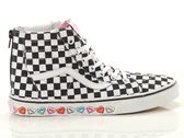  Sk8-Hi Zip - Sneakers donna/ragazzi Vans. Disponibile in diverse taglie: 36, 37, 38, 39 e colori bianco, nero. YOUSPORTY.