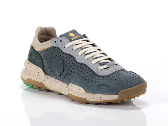  CHACRONA LLASER PREMIUM - Sneakers uomo Satorisan. Disponibile in diverse taglie: 41 e colori marrone, blu scuro. YOUSPORTY.