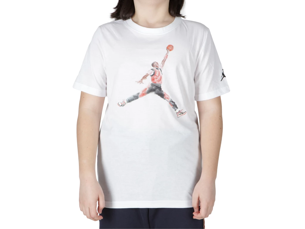  Watercolor Jumpman Ss Tee - T-Shirt bimbo/ragazzo Jordan. Disponibile in diverse taglie: 13y, 14y, 15y e colori bianco. YOUSPOR