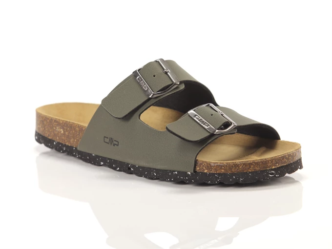  Eco Thalita Slipper - Sandali uomo CMP. Disponibile in diverse taglie: 46, 41, 42, 43, 44, 45 e colori verde. YOUSPORTY.