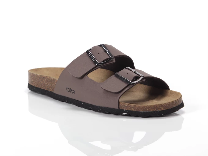  Eco Thalitha Slipper - Ciabatte uomo CMP. Disponibile in diverse taglie: 40, 41, 42, 43, 44, 45 e colori marrone. YOUSPORTY.