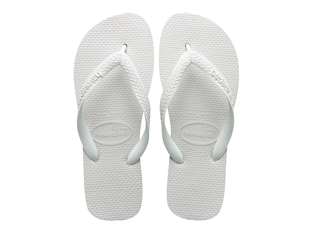  Top White - Infradito unisex Havaianas. Disponibile in diverse taglie: 40, 43, 44, 39 e colori bianco. YOUSPORTY.