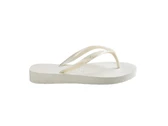  Havaianas Slim - Infradito donna Havaianas. Disponibile in diverse taglie: 40, 37, 38, 39 e colori bianco. YOUSPORTY.