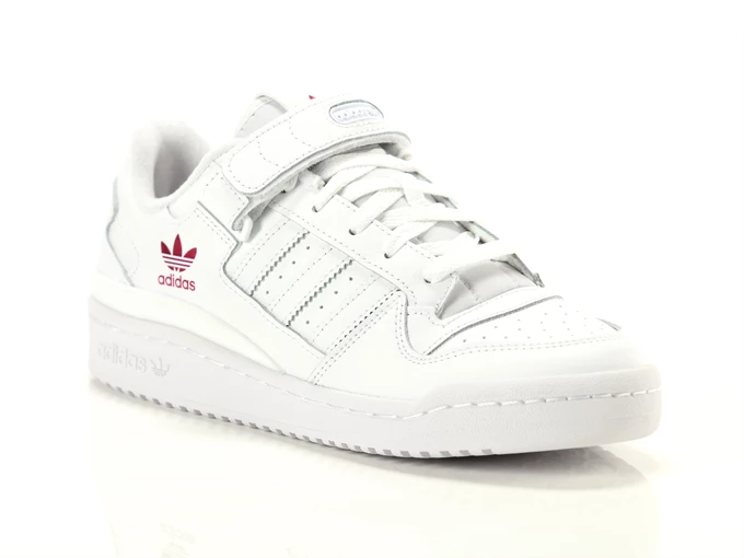  Forum Low - Sneakers donna/ragazzi Adidas. Disponibile in diverse taglie: 40, 36, 37, 38, 39 e colori fucsia, bianco. YOUSPORTY