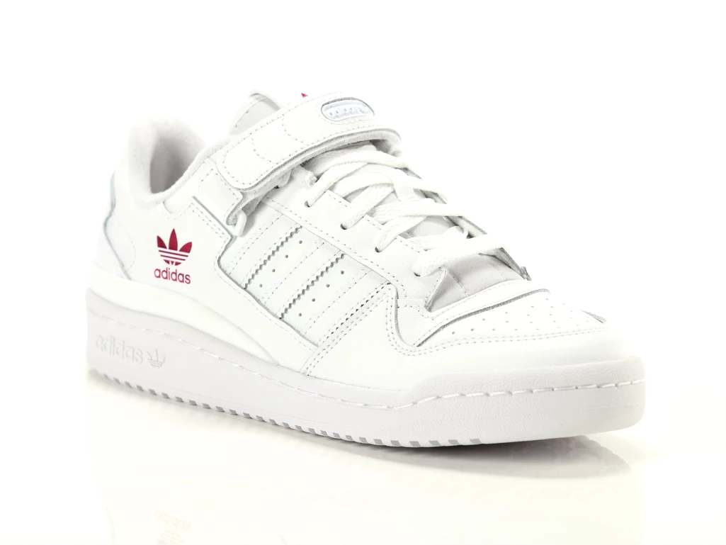 Adidas Forum Low, Taglia 5 Donna/Ragazzi Colore Fucsia|Bianco