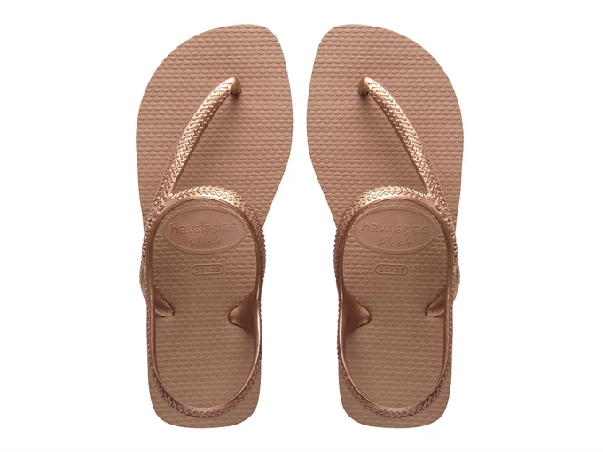  Flash Urban Plus - Infradito donna Havaianas. Disponibile in diverse taglie: 37, 38 e colori bronzo, sabbia. YOUSPORTY.