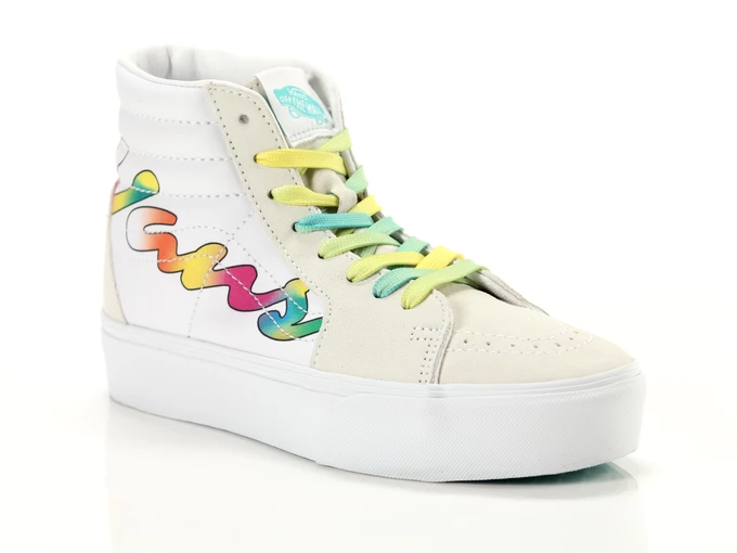  Ua Sk8 Hi Platform - Sneakers donna Vans. Disponibile in diverse taglie: 40, 41, 36, 37, 38, 39 e colori giallo, bianco, verde.