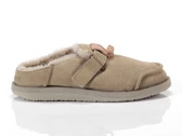 Satorisan Uwabaki Clog Strap Suede Driftwood femme 120113 DRIFTWOOD