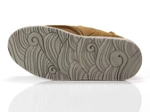 Satorisan Uwabaki Clog Strap Suede Mid Brown femme 120113 MID BROWN