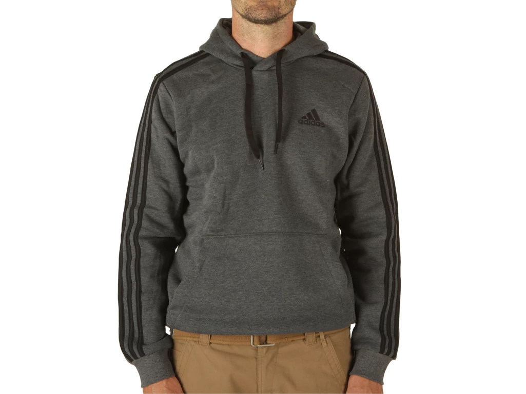 Adidas M 3S Fl Hd, Taglia L Uomo Colore Grigio|Nero