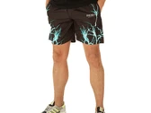  Black Swimwear With Lightblue Lightning - Costumi uomo Phobia Archive. Disponibile in diverse taglie: xl e colori nero, azzurro