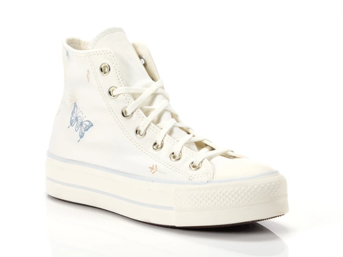  Chuck Taylor All Star Lift - Sneakers donna Converse. Disponibile in diverse taglie: 40, 36, 37, 38, 39 e colori bianco. YOUSPO
