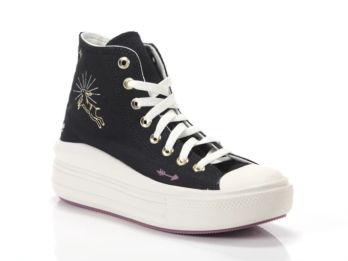  Chuck Taylor All Star Move - Sneakers donna Converse. Disponibile in diverse taglie: 40, 36, 37, 38, 39 e colori bianco, nero. 