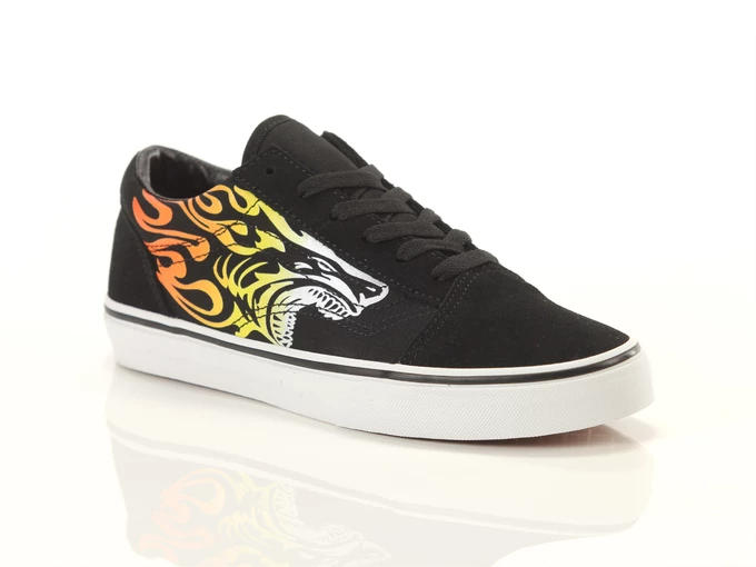  Old Skool - Sneakers donna/ragazzi Vans. Disponibile in diverse taglie: 36, 37, 38, 39, 35 e colori giallo, nero, arancione. YO