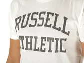  Iconic Crewneck Tee-Shirt - T-Shirt uomo Russell Athletic. Disponibile in diverse taglie: m e colori grigio, bianco. YOUSPORTY.