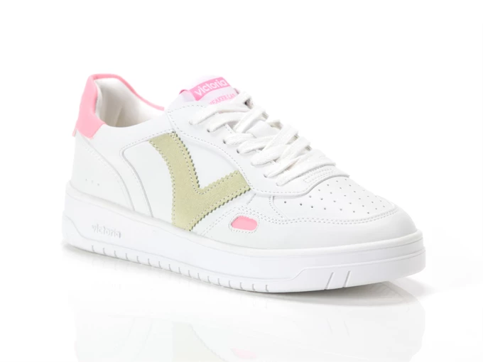  Victoria Rosa - Sneakers donna Victoria. Disponibile in diverse taglie: 36 e colori rosa, bianco, verde. YOUSPORTY.