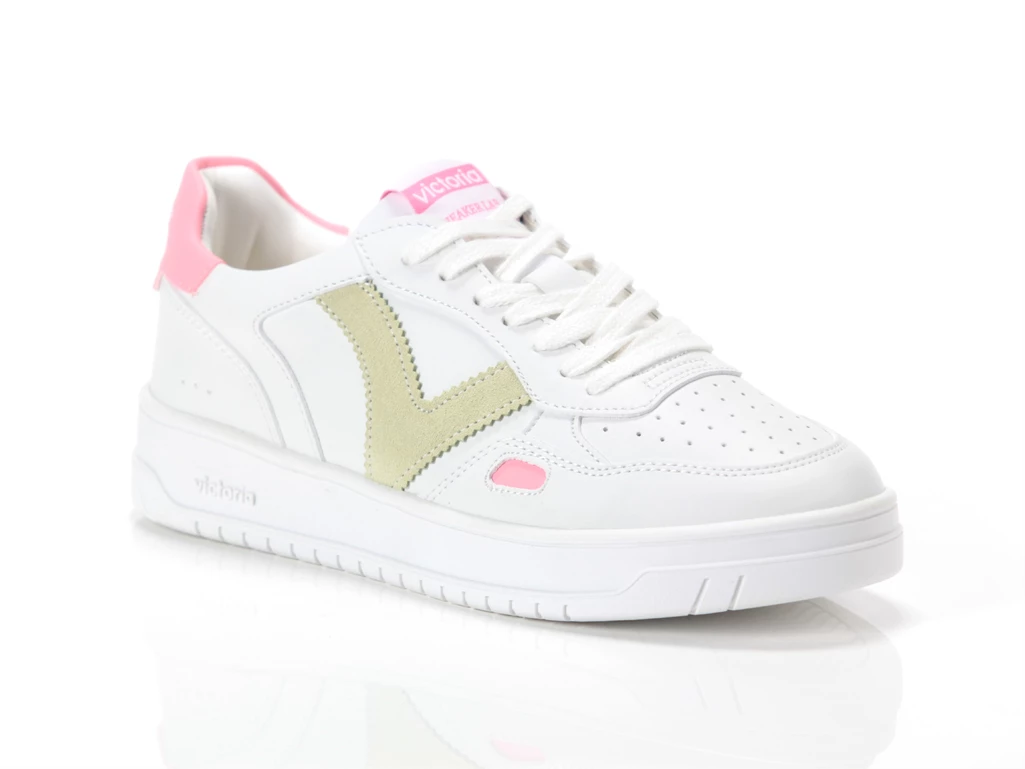  Victoria Rosa - Sneakers donna Victoria. Disponibile in diverse taglie: 36 e colori rosa, bianco, verde. YOUSPORTY.