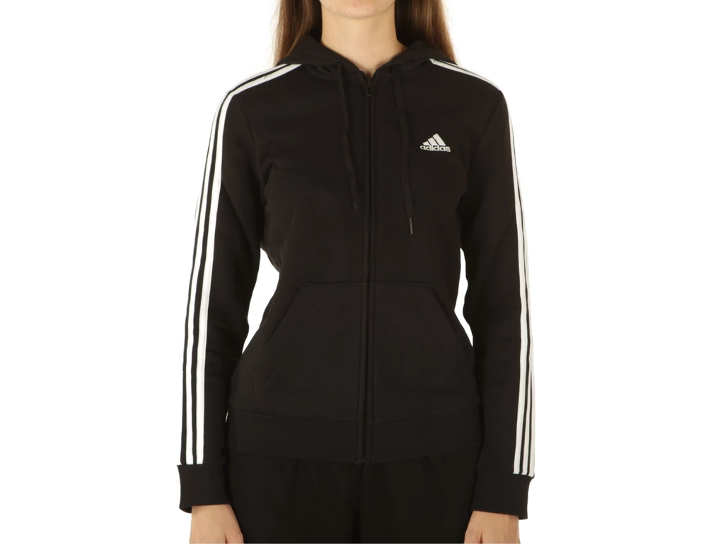 Adidas Essentials Fleece, Taglia Xs Donna Colore Bianco|Nero
