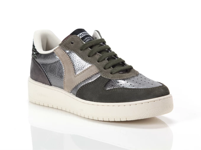  Victoria Kaki - Sneakers donna Victoria. Disponibile in diverse taglie: 36 e colori argento, marrone, verde. YOUSPORTY.