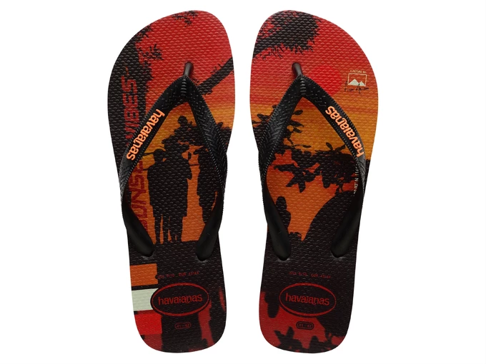  Hype - Infradito uomo Havaianas. Disponibile in diverse taglie: 43, 44 e colori rosso, nero, arancione. YOUSPORTY.
