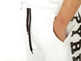 Bermuda In Felpa Uomo Bianco Stampa Nera - Bermuda uomo Pyrex. Disponibile in diverse taglie: l, m, s e colori bianco, nero. YO