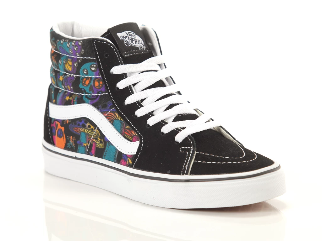  SK8 Hi - Sneakers donna Vans. Disponibile in diverse taglie: 38, 39 e colori bianco, nero. YOUSPORTY.