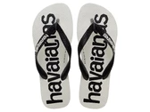  Top Logomania 2 - Infradito unisex Havaianas. Disponibile in diverse taglie: 48, 43, 44, 47 e colori bianco, nero. YOUSPORTY.