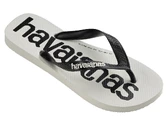  Top Logomania 2 - Infradito unisex Havaianas. Disponibile in diverse taglie: 48, 43, 44, 47 e colori bianco, nero. YOUSPORTY.