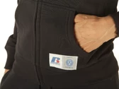  Zip Thr Jacket With Patch Logo - Felpe donna Russell Athletic. Disponibile in diverse taglie: l, m, s, xs e colori grigio, nero