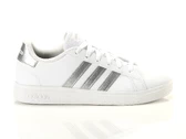  Grand Court 2.0 K - Sneakers donna Adidas. Disponibile in diverse taglie: 36, 37, 38 e colori argento, bianco. YOUSPORTY.