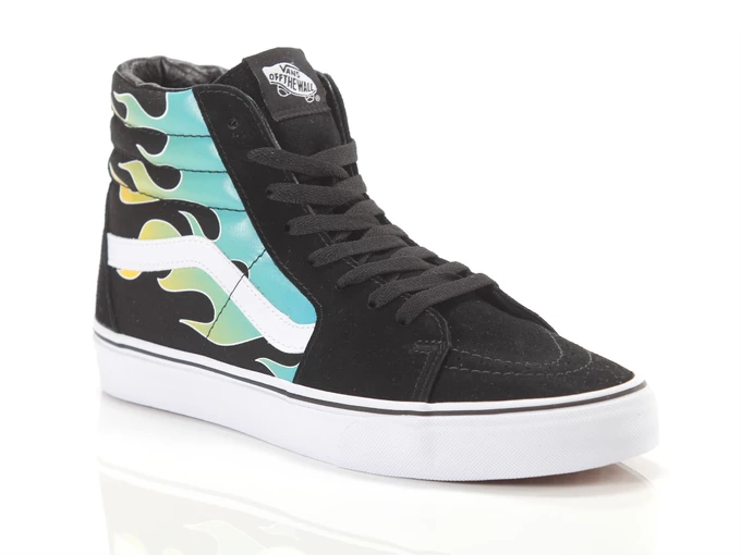  Sk8 Hi - Sneakers uomo Vans. Disponibile in diverse taglie: 40, 41, 42, 44, 45 e colori giallo, nero, azzurro. YOUSPORTY.