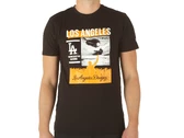  Mlb Stadium Photo Los Angeles Dodgers Blk - T-Shirt uomo New Era. Disponibile in diverse taglie: s e colori bianco, ocra, nero.
