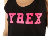  Canotta Donna In Jersey Nero Stampa Fuxia - Canotte donna Pyrex. Disponibile in diverse taglie: s, xs e colori fucsia, nero. YO