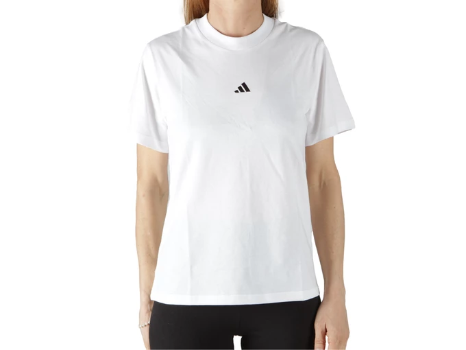  Essentials Small Logo - T-Shirt donna Adidas. Disponibile in diverse taglie: 46, 48, 50, 40, 41, 42, 44, 45, 36, 37, 38, 49 e c