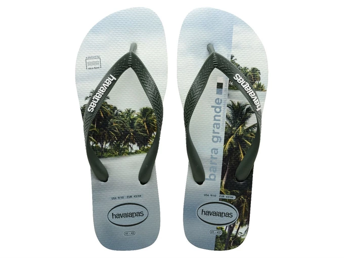  Top Surfer I - Infradito unisex Havaianas. Disponibile in diverse taglie: 48, 41, 42, 47 e colori verde, azzurro. YOUSPORTY.