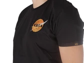  Nasa Davinci T Black - T-Shirt uomo Alpha Industries. Disponibile in diverse taglie: m, s e colori nero, arancione. YOUSPORTY.