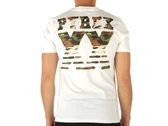  T-Shirt In Jersey Uomo Bianco - T-Shirt uomo Pyrex. Disponibile in diverse taglie: l, m, s, xl e colori bianco, marrone, verde.