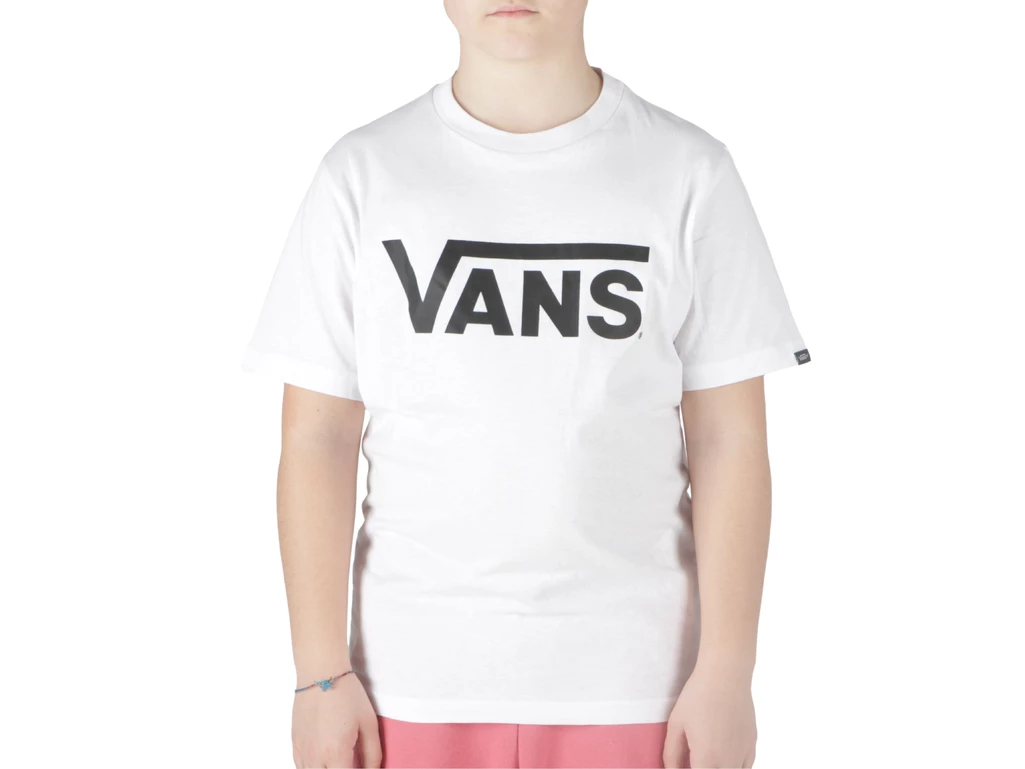  Classic Vans-B - T-Shirt bimbo/ragazzo Vans. Disponibile in diverse taglie: l, m, s e colori bianco. YOUSPORTY.
