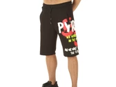  Bermuda In Felpa Uomo Nero - Bermuda uomo Pyrex. Disponibile in diverse taglie: s e colori rosso, bianco, nero. YOUSPORTY.