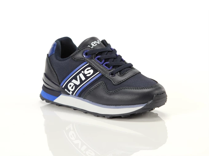  New Springfield - Sneakers bambino Levis. Disponibile in diverse taglie: 32, 35, 33, 31 e colori bianco, blu. YOUSPORTY.